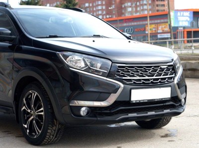 Решетка радиатора БАРС на LADA XRAY